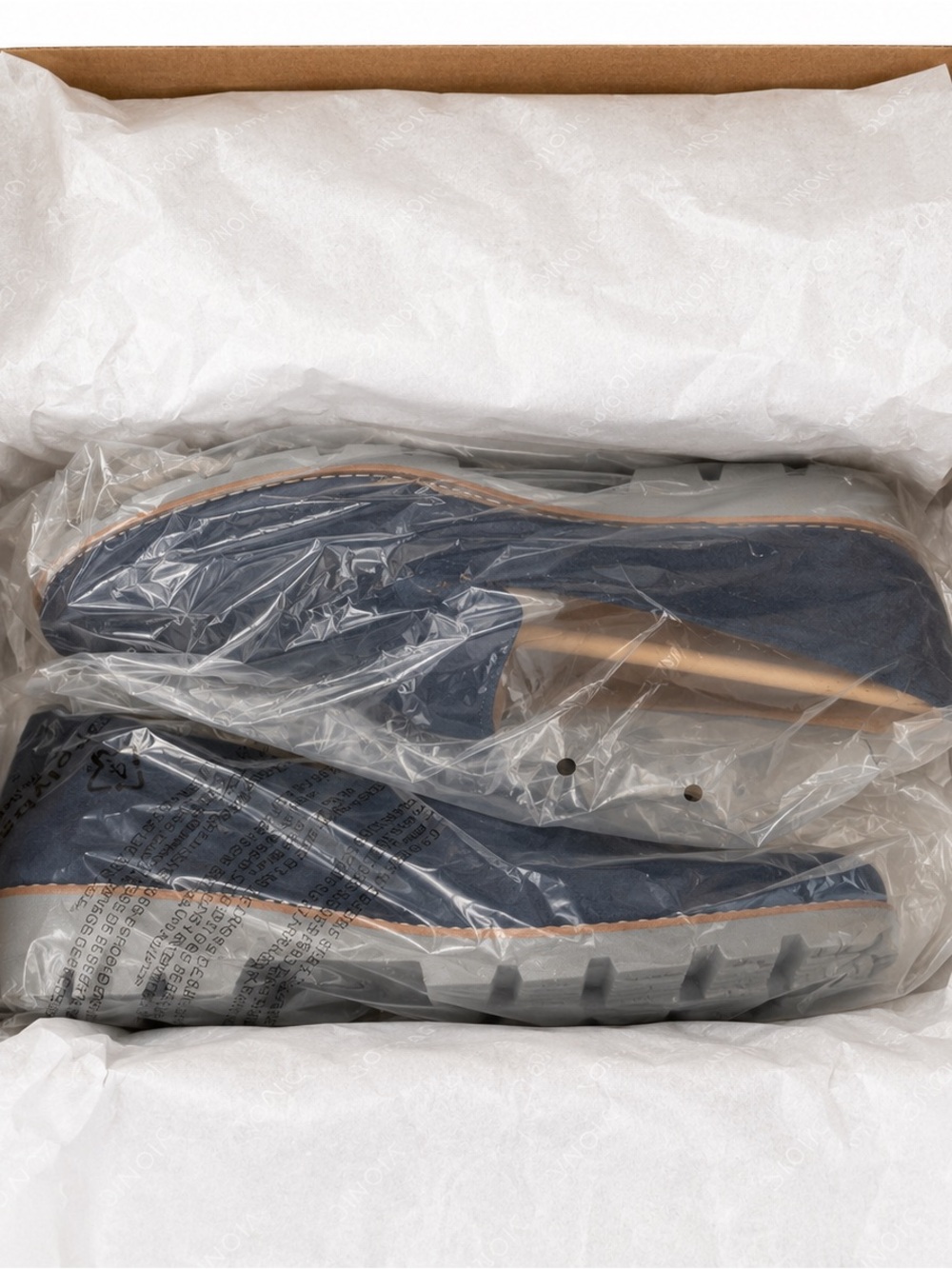 Vionic Navy Suede Loafers Comfort Shoes – Women’s Size 9.5 – New In Box - Picture 6 of 6